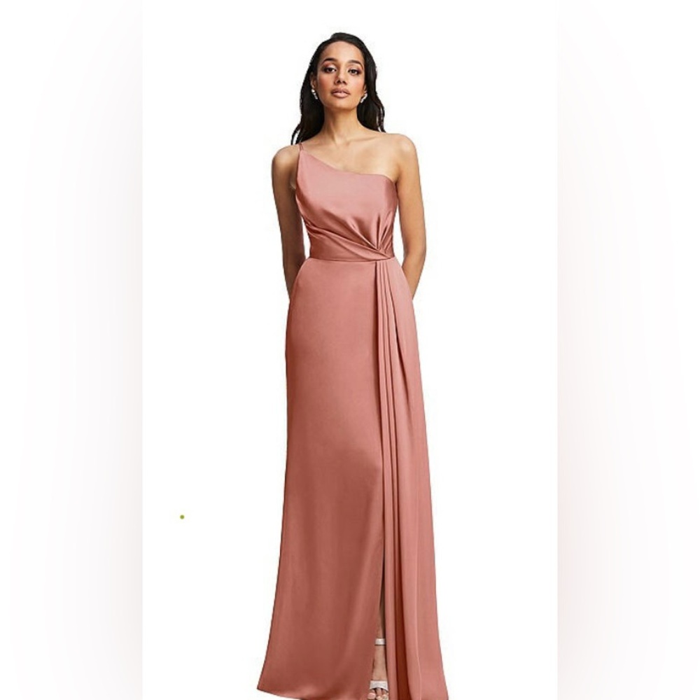 After Six-Desert Rose Silk Dress